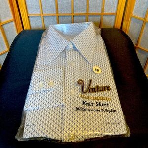 VENTURE vintage knit long sleeve shirt